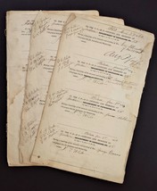 1860s antique MEMBERSHIP ODD FELLOWS philadelphia pa ENCAMPMENT PATRIARC... - £68.46 GBP