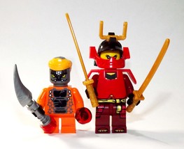 YY Minifigure Building Custom Snike Snake and Samurai X Nya Ninjago set of 2 s - £9.41 GBP