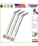 Innovative Stainless Steel Tire Levers - Set of 3 for Effortless Tire Ch... - $280.06 MXN