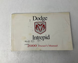 2000 Dodge Intrepid Owners Manual Set OEM J01B03012 - £11.60 GBP