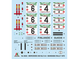 Skill 3 Model Kit Mercedes-Benz 450 SLC Winner &quot;Rallye Bandama Ivory Coast&quot; (197 - £63.23 GBP