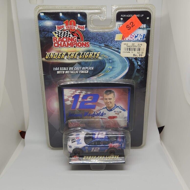 Primary image for 1998 Racing Champions Under the Lights Jeremy Mayfield 1:64 Diecast Car