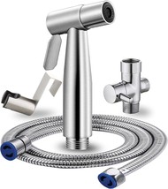 Toilet Bidet Sprayer, Handheld Sprayer Kit With Adjustable Jet Spray For Toilet, - $37.98