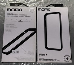 Incipio Octane Light Black Drop Protection Phone Case for Apple iPhone X - $8.49