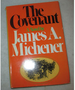 THE COVENANT by James A. Michener Hardcover Dust jacket 1980 Volume 2 - £17.26 GBP