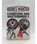 Heroes Wanted Champions And Masterminds 2 Expansion New Open Box - £16.81 GBP