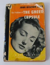 John Dickson Carr The Green CAPSULE-Dr. Gideon Fell 1947 Bantam #101 Vintage Pb - £5.89 GBP