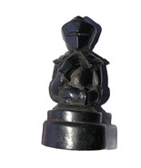 Chess Piece Replacement Black Pawn Medieval Armor Carved - $11.63