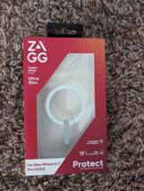 Zagg Crystal Palace Protect Case for MagSafe for iPhone 15 Pro Max - Clear - £27.98 GBP