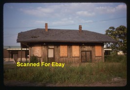 Washington (Washington Co.) Pennsylvania PRR Railroad Station 1978 Slide - £5.41 GBP