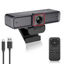 4K Ai Webcam: Ai-Trackig Web Camera Dual Ai Noise-Cancelling Microphones - Hdr-E - £184.06 GBP