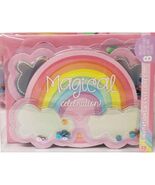 Magical Rainbow Celebration Invitations Party Supplies Die Cut Style 8 P... - $109.78 MXN