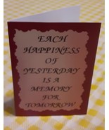 Set Of 6 Love Note Any Occasion Greeting Cards 1060C Inspirational Sayings - $11.50