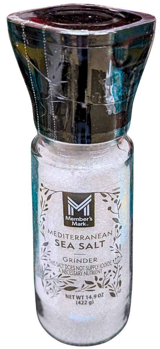 Member's Mark Mediterranean Sea Salt Grinder 14.9 Oz EXP 08/2028 Item image 3