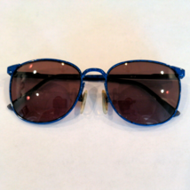 Vintage Studio 29 Marlyn Eyeglass Sunglass Frame Only S-J Blue 80s Prop - $18.27