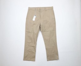 New Southern Tide Mens 34x27 Channel Marerk Straight Leg Chino Pants Khaki Beige - £61.99 GBP