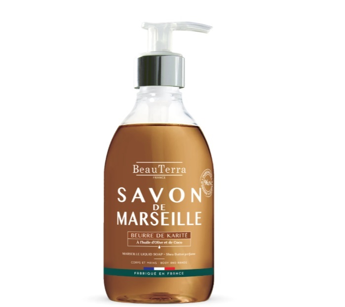 BeauTerra Savon Liquid Soap, Shea Butter  300ml