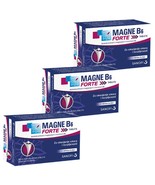 3 PACK Magne B6 Forte Magnesium Vitamins B6 Fatigue Stress x 30tabs - $47.99