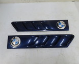 98 BMW Z3 E36 1.9L #1266 Grill Pair, Exterior Hood Gill Red 51138397505 ... - $79.19