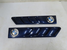 98 BMW Z3 E36 1.9L #1266 Grill Pair, Exterior Hood Gill Red 51138397505 ... - $79.19