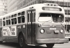 1970s SEPTA Bus #3050 Venango via 22nd Route 33 B&amp;W Photograph Philadelphia PA - £7.58 GBP