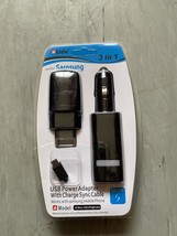 Lot of 10-Car Charger for Samsung Galaxy S Phone Model TC E250 (3 in 1 Charger) - $10.00