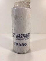(1) Hastings Heavy Duty Fuel Filter FF986 New Old Stock - £7.04 GBP