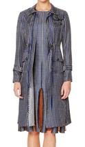 Hanley Mellon geo-print safari silk geometric print jacket size 8 - $6,341.06 MXN