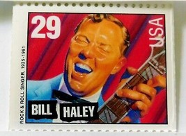 US Stamp. Rock &amp; Roll, Rhythm &amp; Blues  &quot;BILL HALEY&quot; 1993 29 Cent MNH - £2.07 GBP