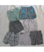 Baby lot of 7 Boys Shorts size 12mos - $6.99