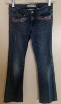 Route 66 Girls Jeans Size 8 Waist 24” To 26” Blue - $5.70