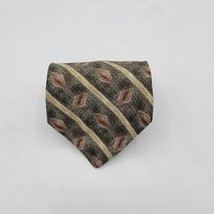 Mens Haggar clothing co. Neck tie, Grey and Brown, measurements are 57 x... - £6.75 GBP