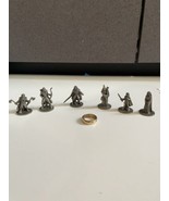 Lord of the Rings Monopoly pewter replacement figures with HTF Ring - £15.53 GBP