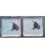 Set Of 2 Crate &amp; Barrel Square Appetizer Plate 7&quot; x 7&quot; Made in Italy  - £7.74 GBP