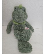 Aurora Fuffles Frog 16&quot; Plush Stuffed Animal Long Arms Legs Furry Neck - £11.66 GBP