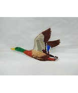 Duck Mallard Flying Left Embroidered Patch 3&quot; - $16.12 CAD