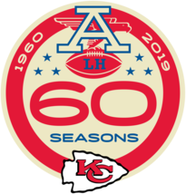AFL NFL Kansas City Chiefs 60 Seasons 1960-2019 Hoodie XS-5XL, LT-4XLT New - £26.96 GBP+
