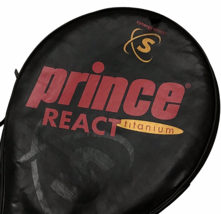 Prince Longbody React OS 107 Tennis Racquet Graphite 4 1/4 Needs a Grip - £31.70 GBP