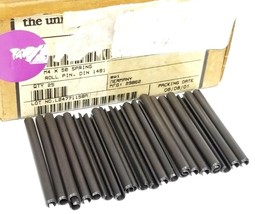 LOT OF 23 NEW GENERIC M4X50 SPRING ROLL PINS DIN 1481 - $50.00