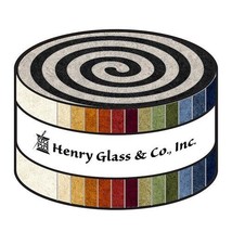 Jelly Roll Brushstrokes Henry Glass &amp; Co. Blenders Cotton Fabric Precuts M543.17 - £43.43 GBP