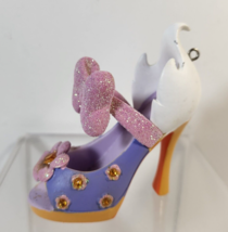 Disney Park Runway Shoe Daisy Duck Christmas Ornament High Heal  *Missing Ribbon - £88.22 GBP