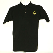 WALMART Spark Associate Employee Uniform Polo Shirt Black Size M Medium NEW - $477.21 MXN