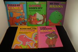 Vintage 1977-78 Sweet Pickles Books Weekly Reader Alphabet Children’s Books X5 - £15.98 GBP