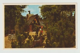 Postcard FL Florida Tampa Busch Gardens Dwarf Village Chrome Unused - £2.33 GBP