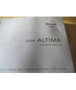2005 Nissan Altima Owners Manual