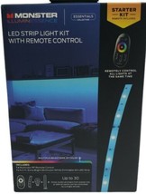 NEW - Monster Illuminessence LED Strip Light Kit with Remote Control - $17.81