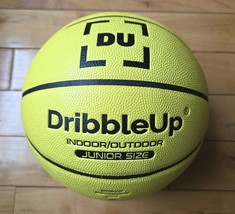 Dribble Up Junior Size Smart Basketball 28.5 Indoor Outdoor Yellow Gentl... - €26,12 EUR