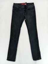 ADF SJ &amp; Wannabe Size 28&quot; Women&#39;s Denim Slim Black Jeans Low-Rise Stretch - £7.42 GBP
