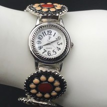 Ladies Quartz Analog Watch Southwest Style Mother of Pearl Dial PL1054S - $75.47