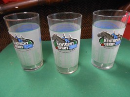 Great Collectible 3 KENTUCKY DERBY 2000 Tumbler / Glasses...11 ounce - £13.30 GBP